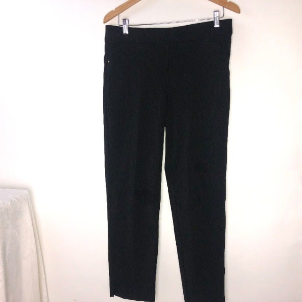 Briggs Slimming Panel Slimming Gothic Black Pants Size 10